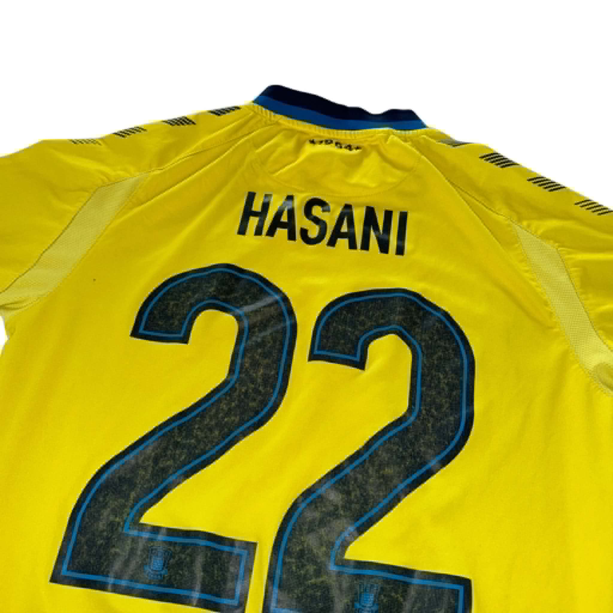 Brøndby IF Hummel Authentic Hjemmetrøje 2022/23 – Hasani #22 – Str. L