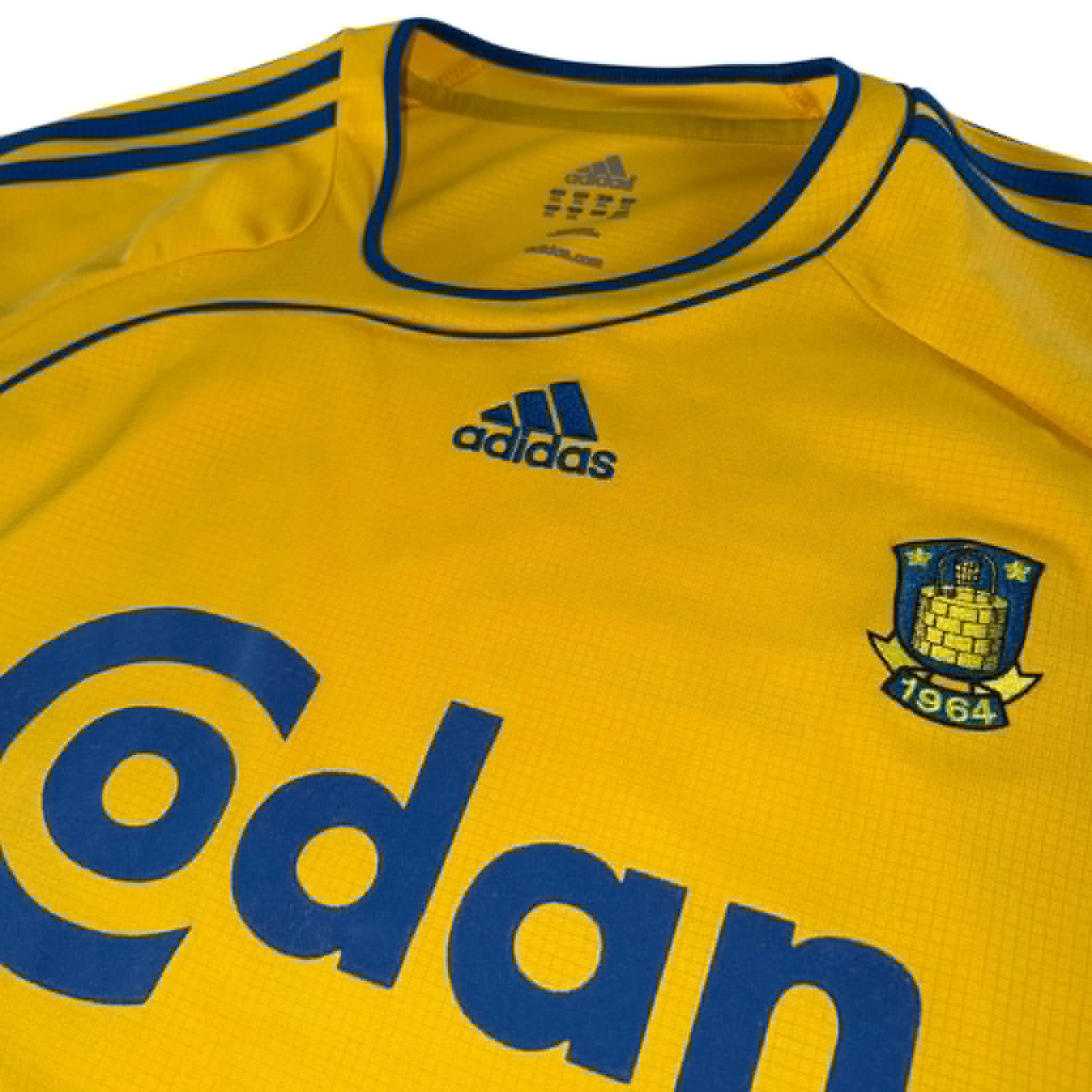 Brøndby IF hjemmebanetrøje 2008/09 – Thomas Rasmussen #21 – Adidas Climacool – XXL