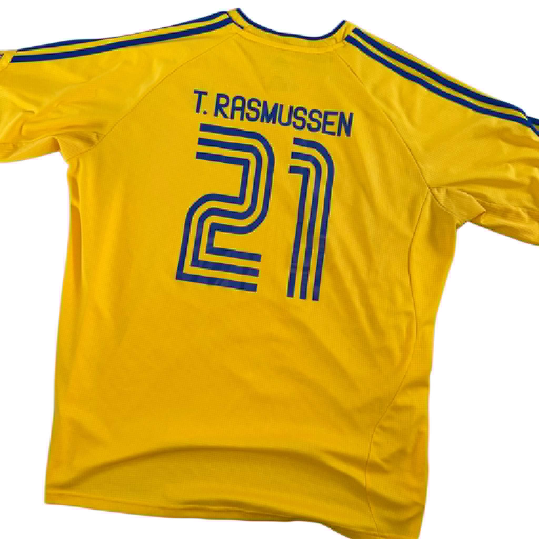 Brøndby IF hjemmebanetrøje 2008/09 – Thomas Rasmussen #21 – Adidas Climacool – XXL