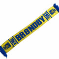 Brøndby 1964 med autografer - halstørklæde