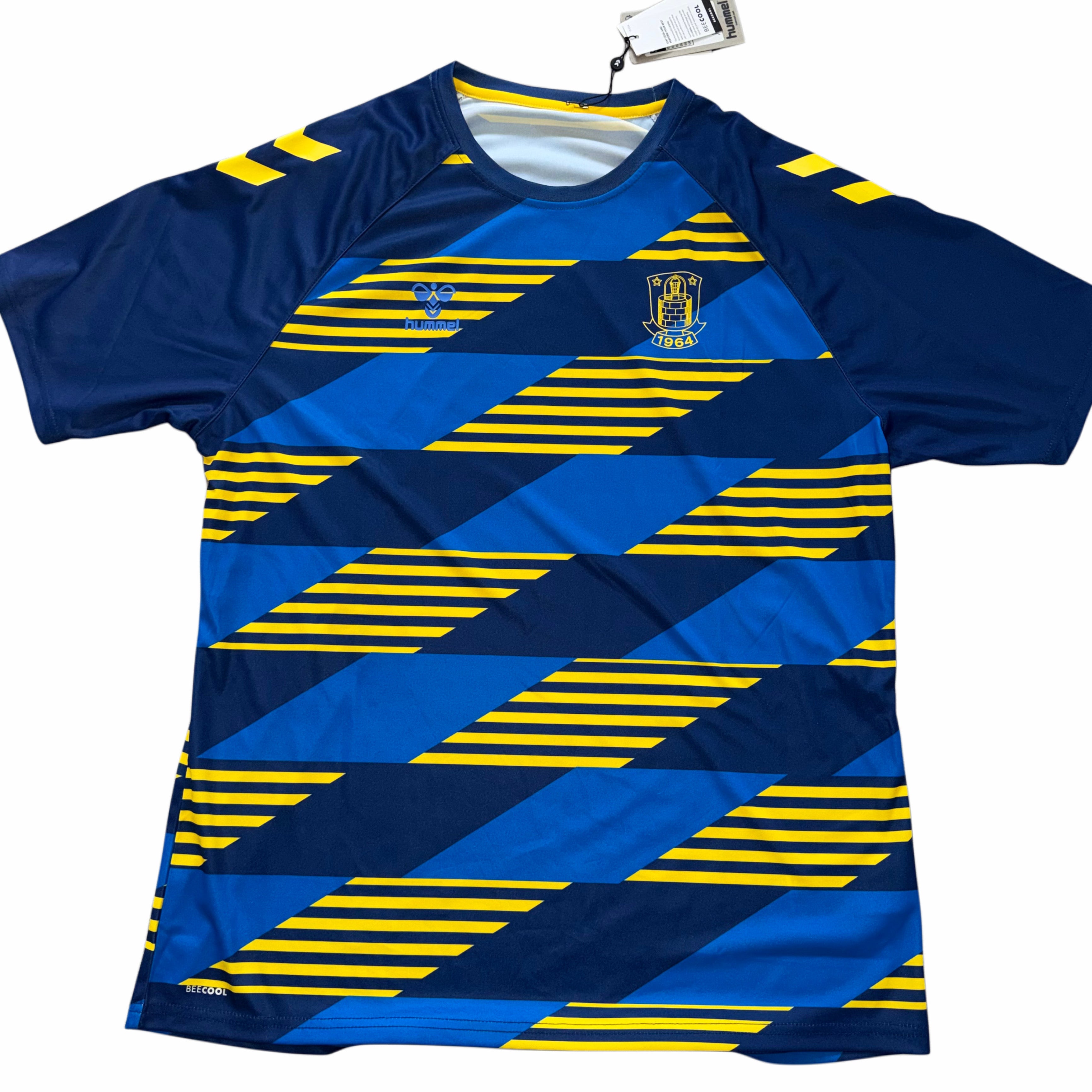 Brøndby IF Pre-Match Opvarmningstrøje 2022/23 – Original Hummel – XXL – NY med tags