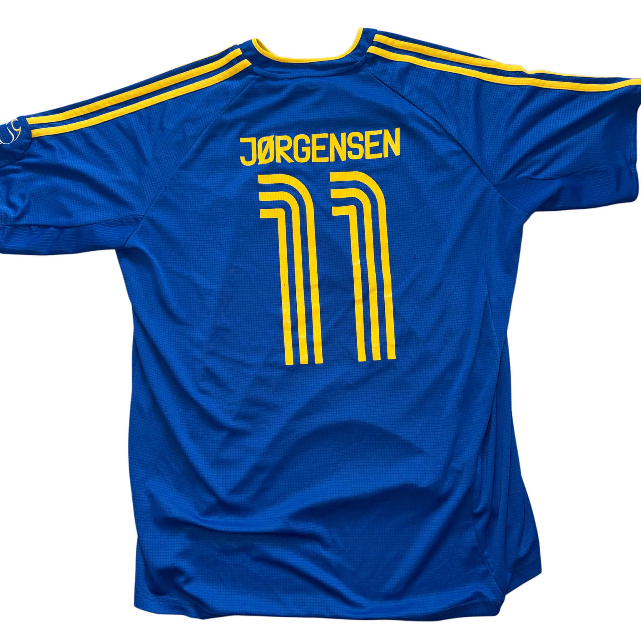 Brøndby IF Adidas udetrøje 2009/10 – Jørgensen #11 – Str. L